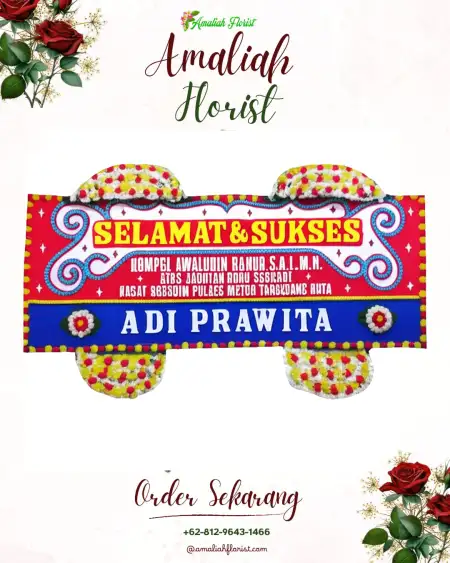Papan Bunga Ucapan Selamat Cilacap Tengah